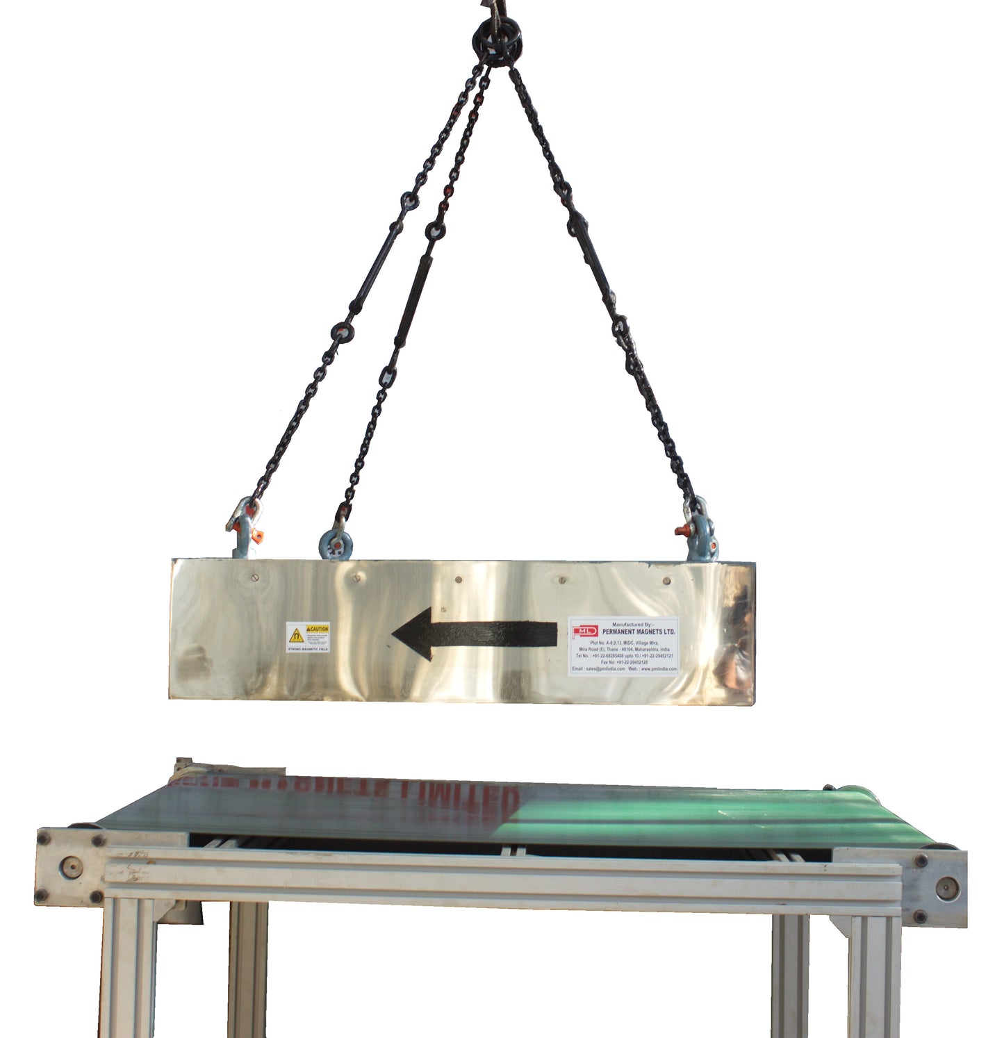 Single Pole Suspended Permanent Magnet