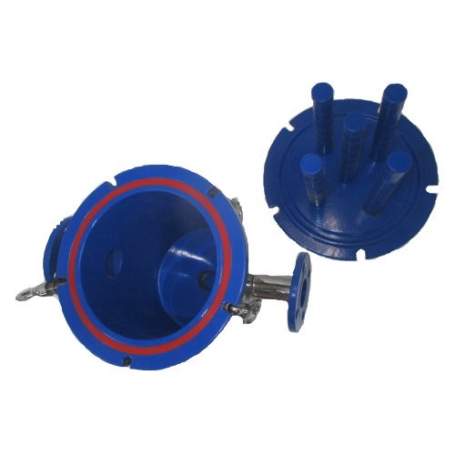 Magnetic filter with PTFE coating, lid open