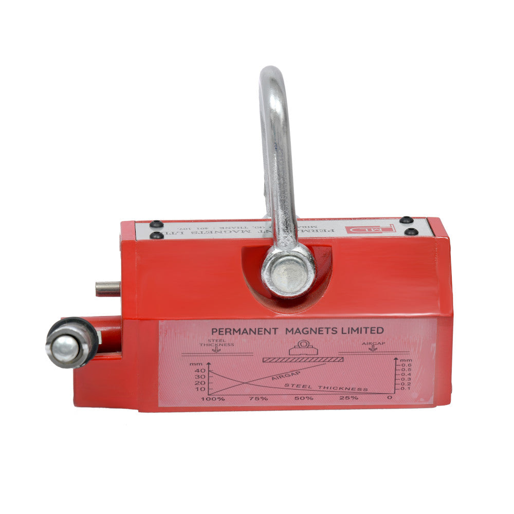magnetic lifter model 812 with 400 kg lifting capacity back view