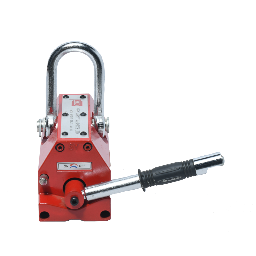 magnetic lifter model 813 with 600 kg lifting capacity handle view