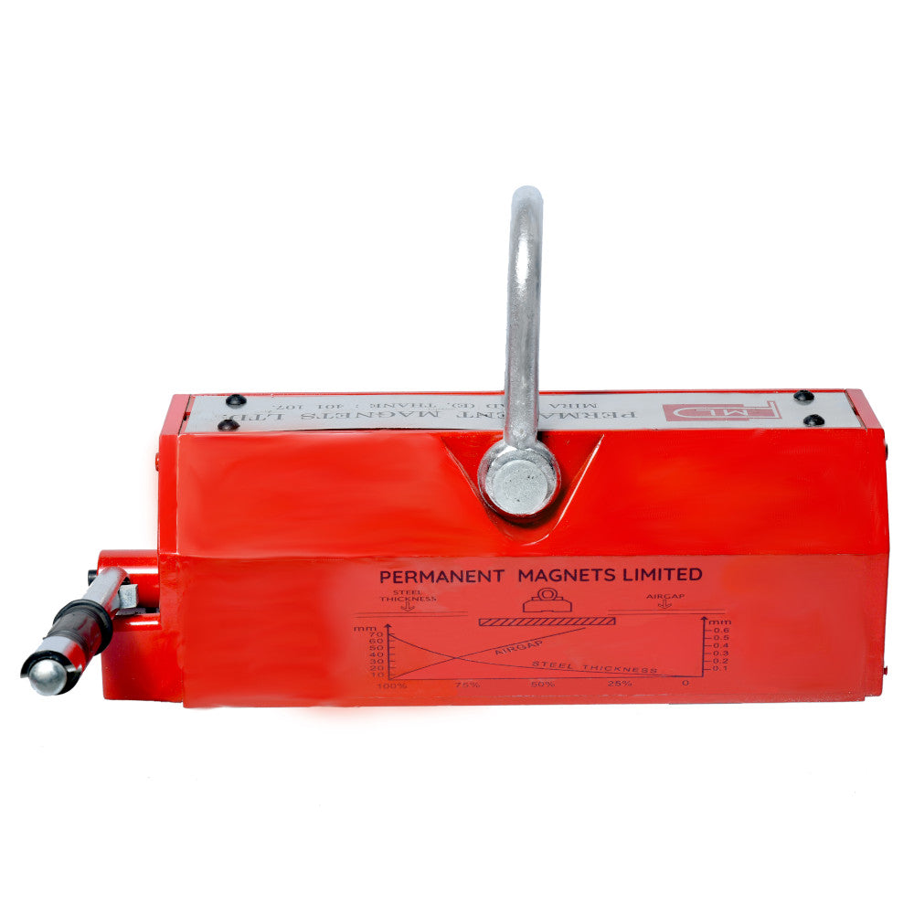 magnetic lifter model 816 with 2000 kg lifting capacity back view