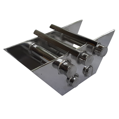 Magnetic grill with triangle shape arrangement