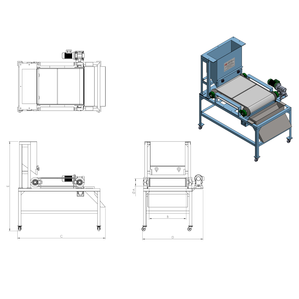 Magnetic Roller Separator