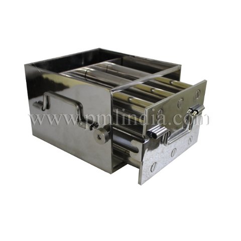PML single drawer magnetic grill in stainless steel housing